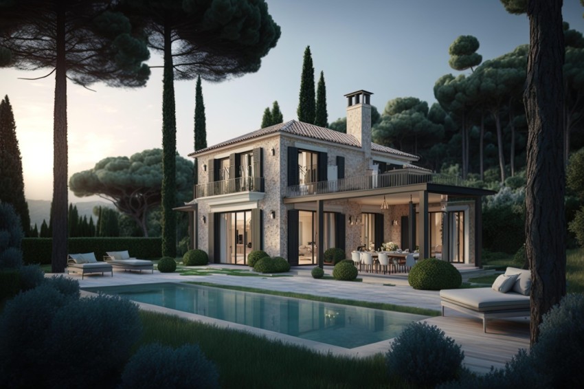 Elegant Home in the Jungle: A Timeless French Countryside Inspired Design