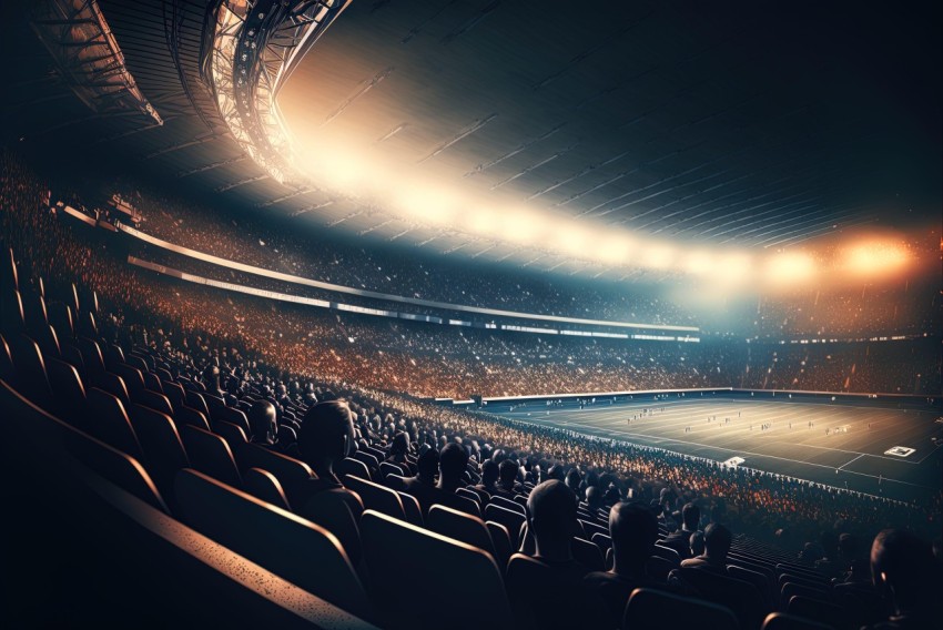 The Magnificent Football Stadium: Capturing the Essence of Passion and Grandeur