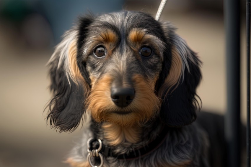 Black and Brown Dachshund Puppy | Candid Portraiture