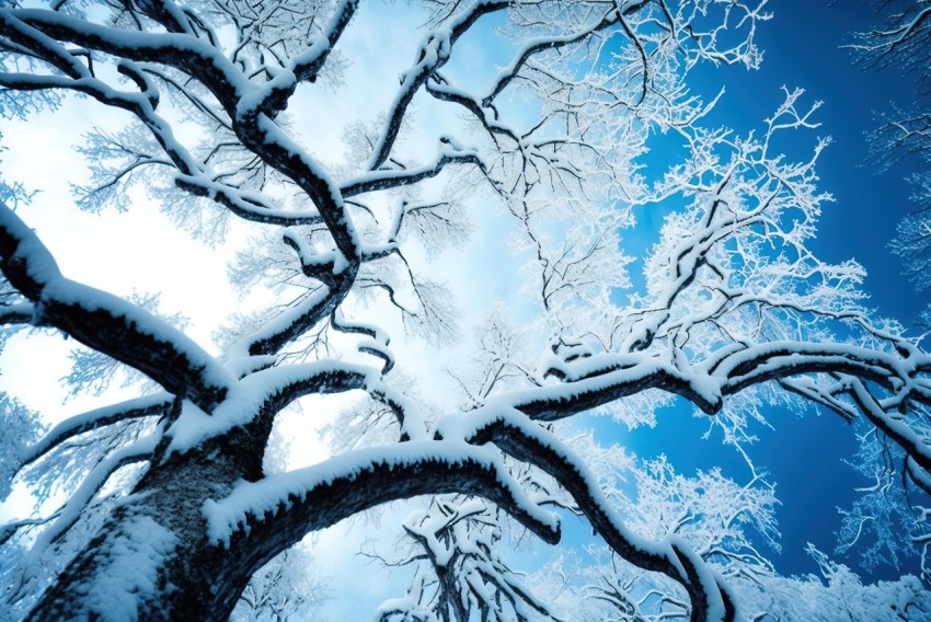 Winter Trees Covered with Snow | Norwegian Nature