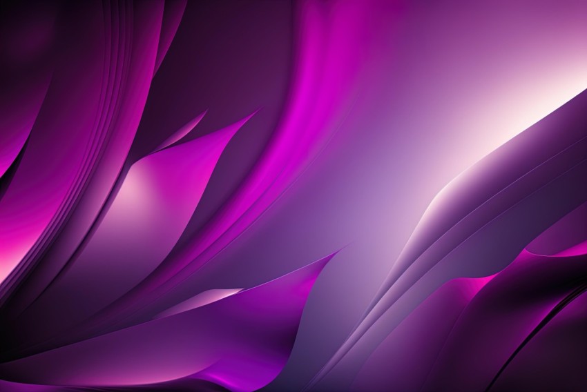 Pink Abstract Background Wallpaper with Purple Swirls